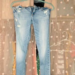 Hollister light wash jeans size 5s